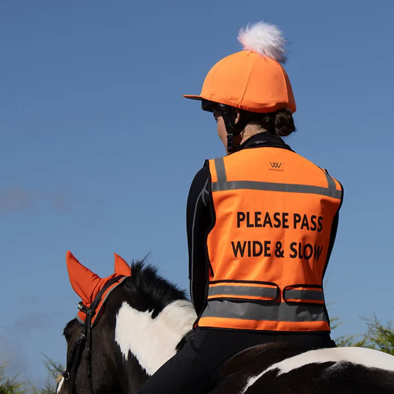Woof Wear Hi Vis Riding Vest Orange-2