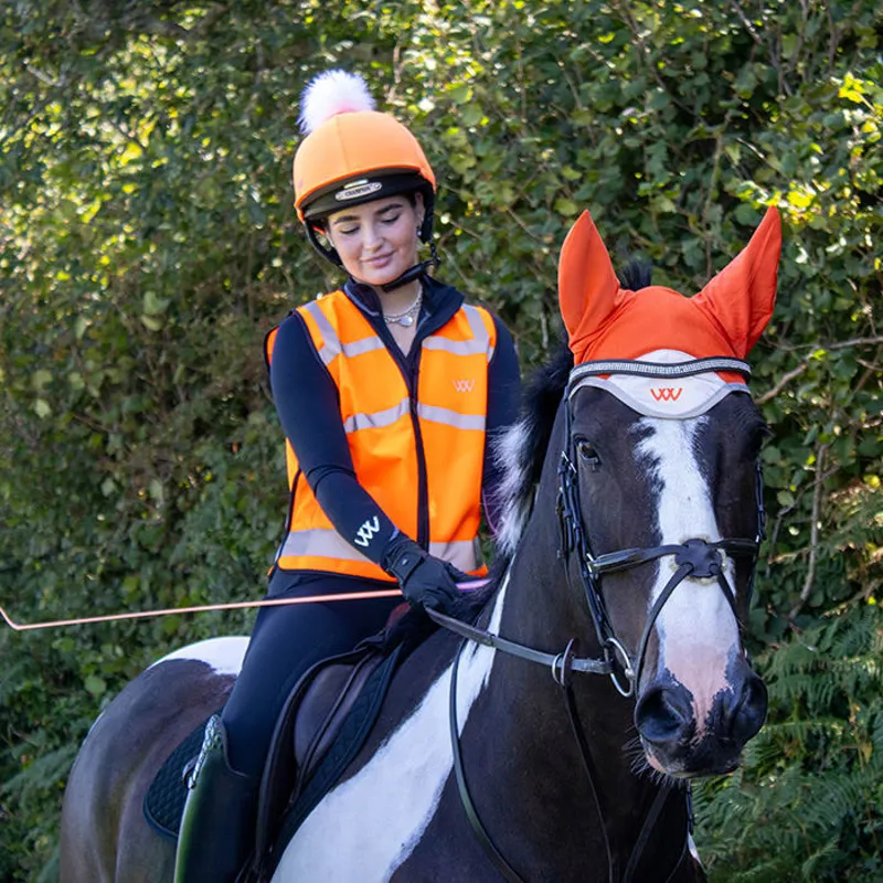 Woof Wear Hi Vis Riding Vest Orange-1