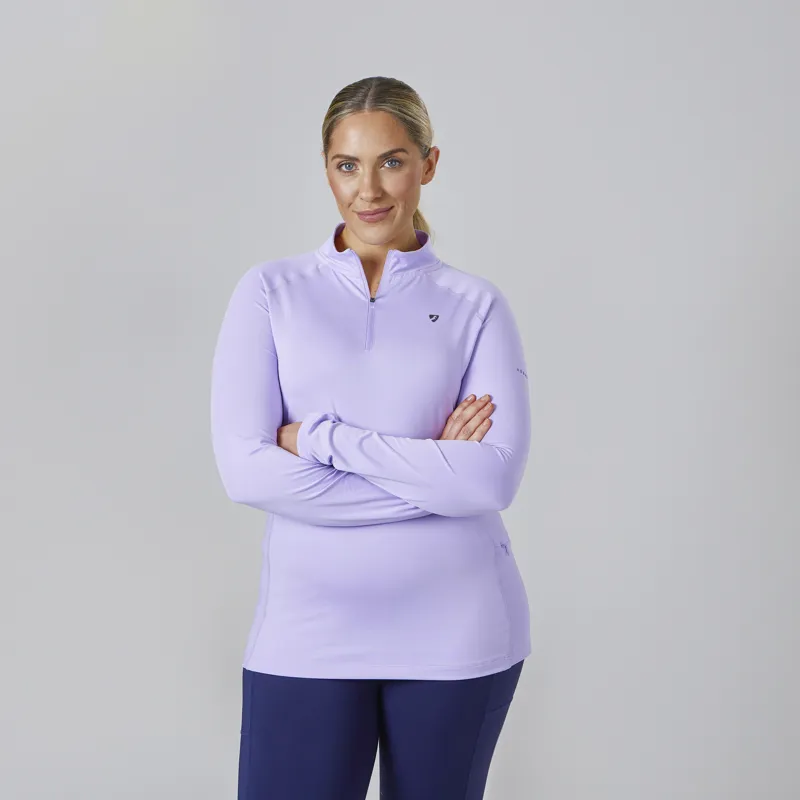 Shires Aubrion Ladies Revive Longsleeve Baselayer Lavender