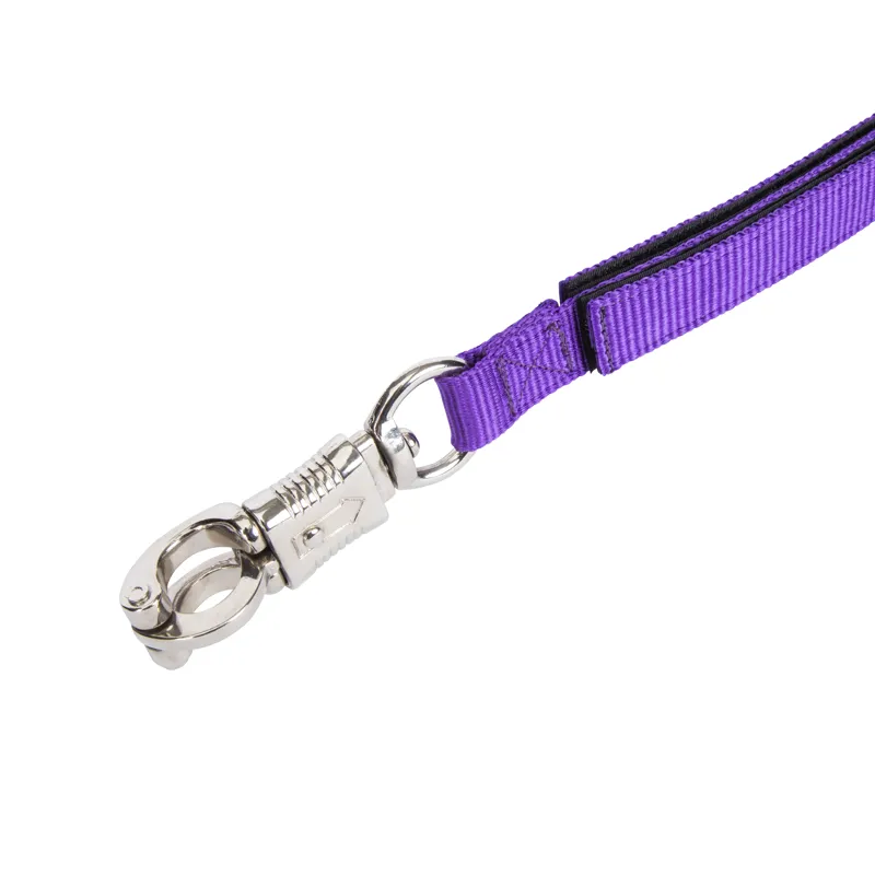 Shires Breakaway Trailer Tie Purple-1