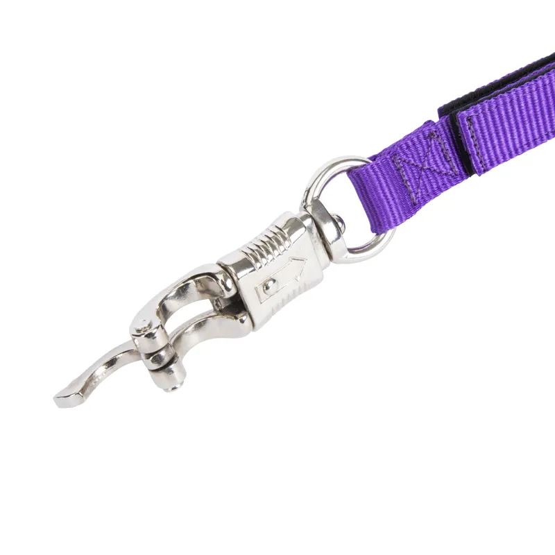 Shires Breakaway Trailer Tie Purple-2