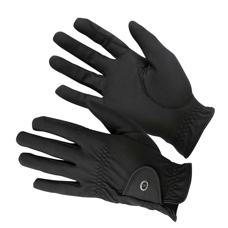 KM Elite ProGrip Riding Glove Black