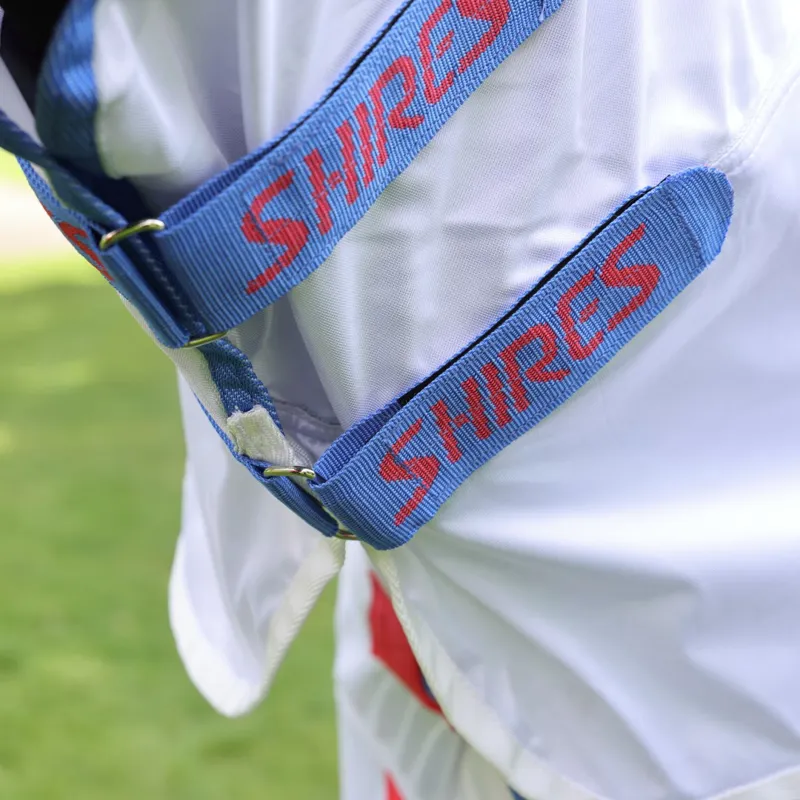 Shires Tempest Original Fly Combo Rug White-4