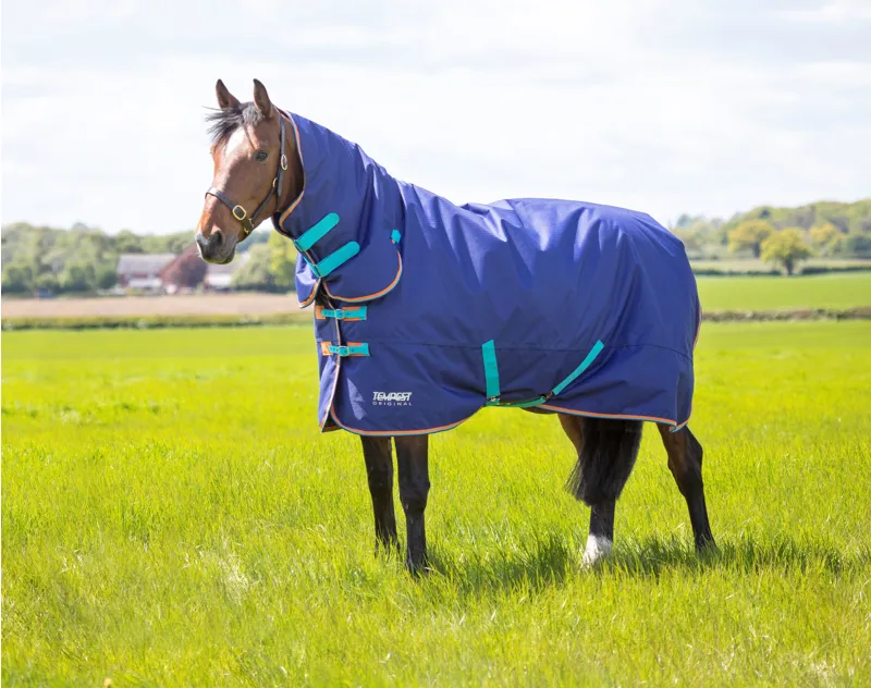 Shires Tempest Original 100g Light/Medium Weight Turnout Rug Combo