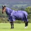 Shires Highlander Original 0g Lite Turnout Rug And Neck Navy