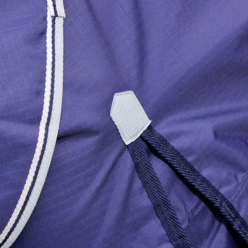 Shires Highlander Original 0g Lite Turnout Rug And Neck Navy-6