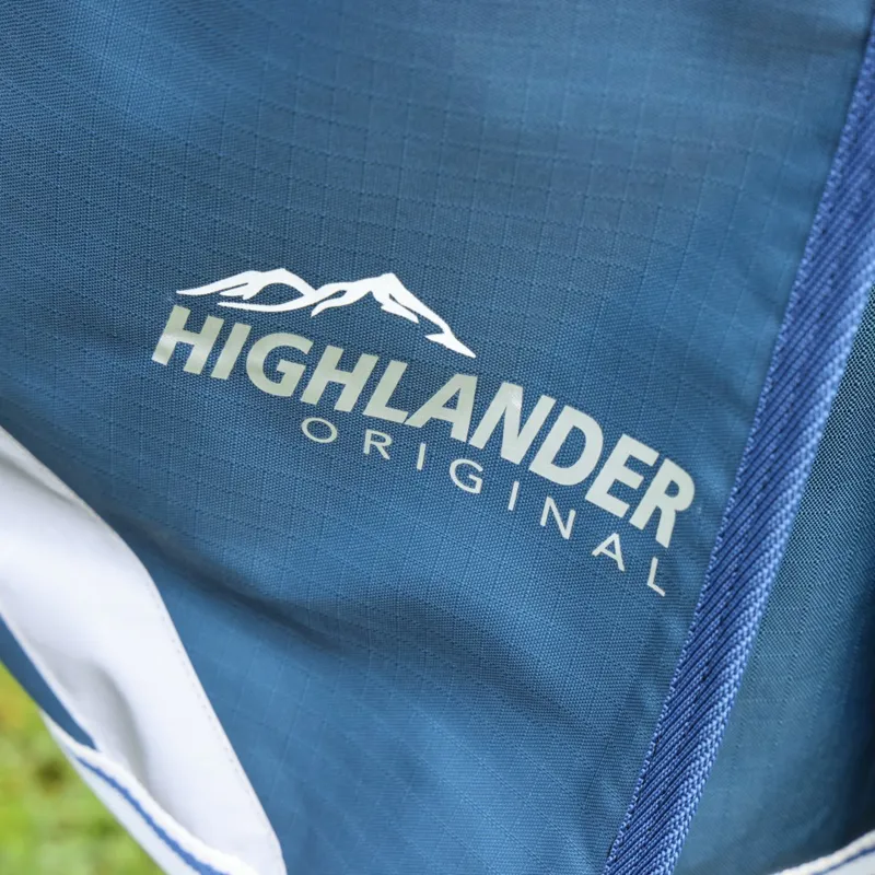 Shires Highlander Original 50g Lite Turnout Rug And Neck Set Ocean-4