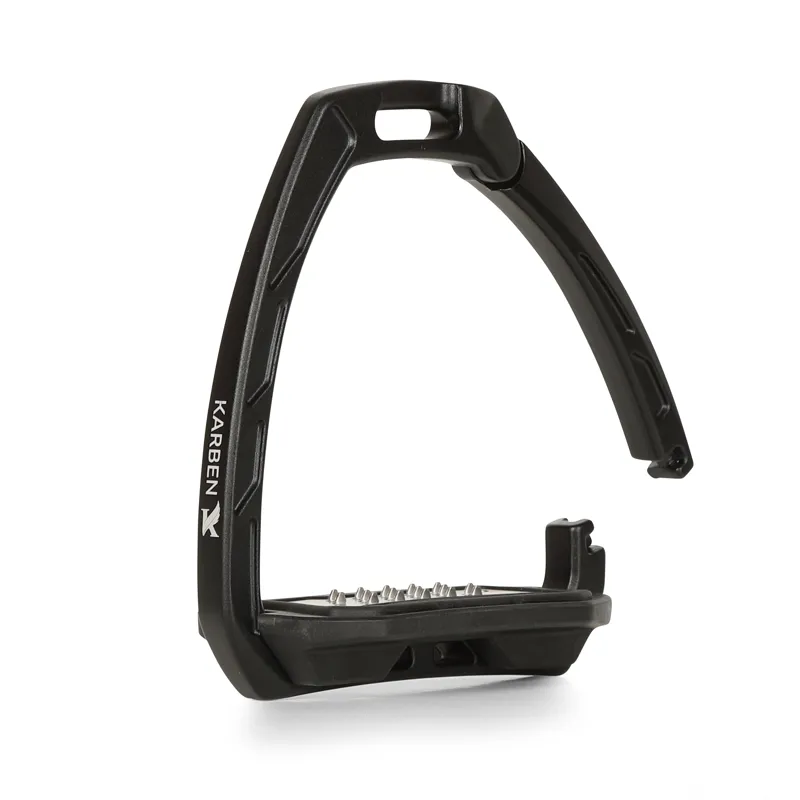 Shires Karben Ultra Grip Stirrups Adult Black-1