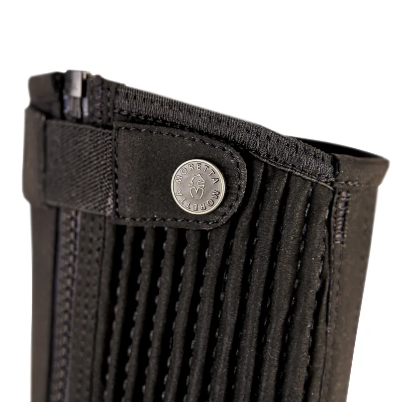 Shires Moretta Junior Amara Half Chaps Black-6