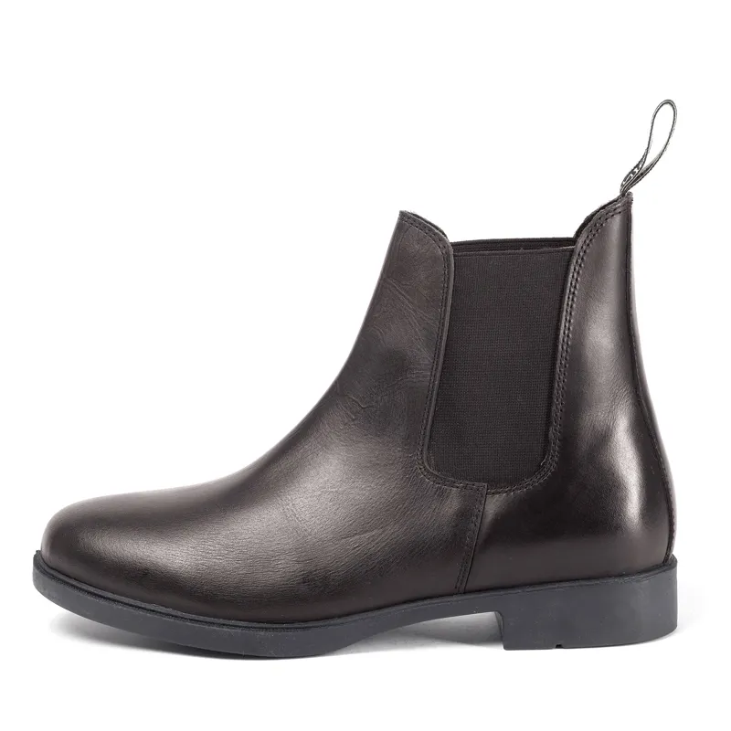 Brogini Pavia Pull-On Leather Jodhpur Boots Brown