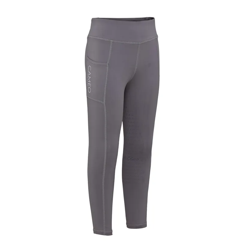 Cameo Core Collection Junior Riding Tights Dark Grey
