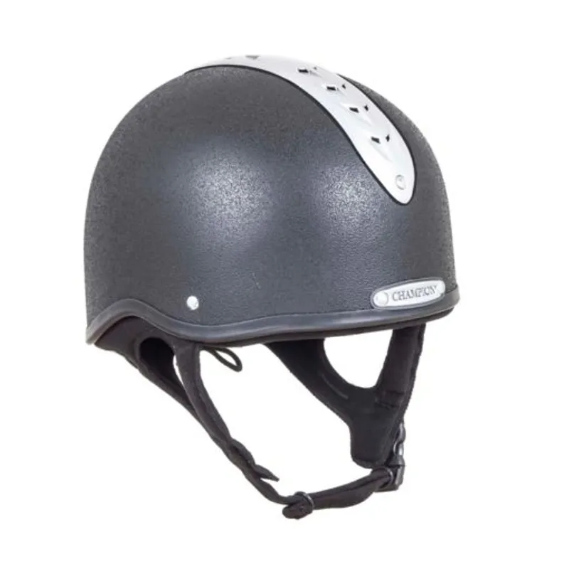 Champion Revolve Junior X-Air MIPS Jockey Helmet Black-1