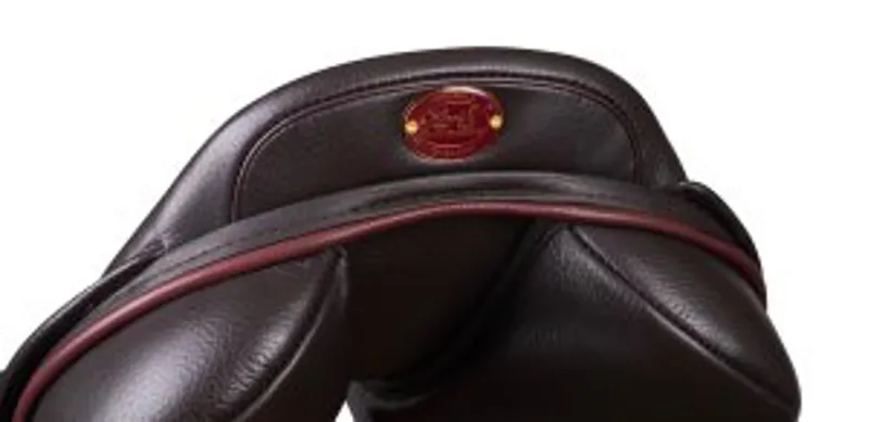 Kent And Masters Competition Series Dual Flap Jump Saddle Black-1