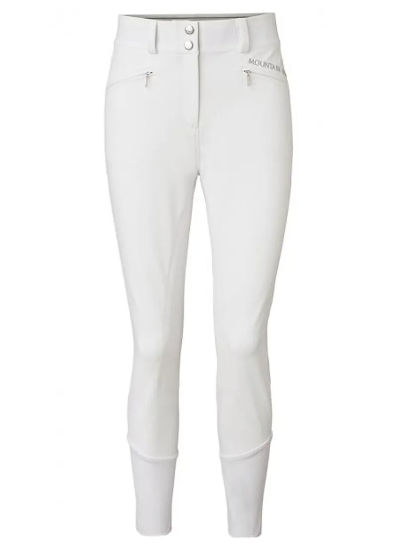 Mountain Horse Ladies Diana Clarino Full Seat Breeches White/White