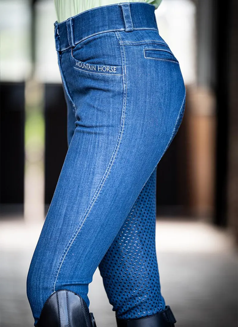 Mountain Horse Ladies Dream Denim Breeches-1