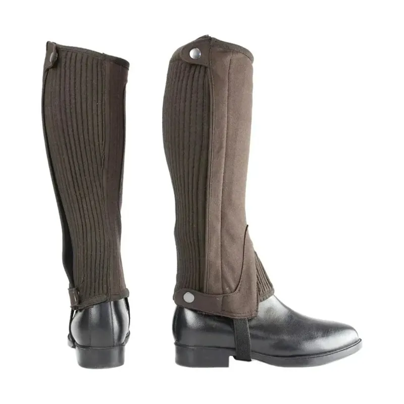 Hy Equestrian Childrens Amara Half Chaps Brown