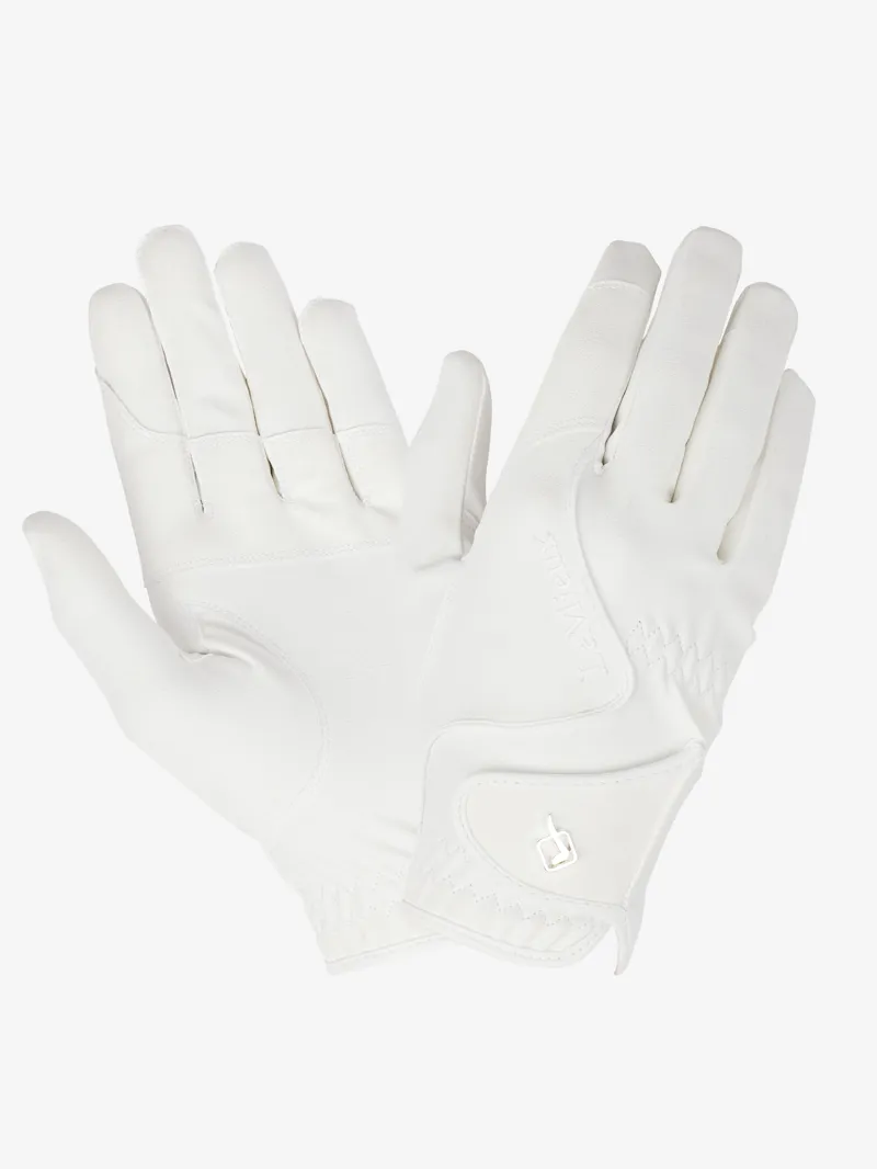 LeMieux Close Contact Glove White-1