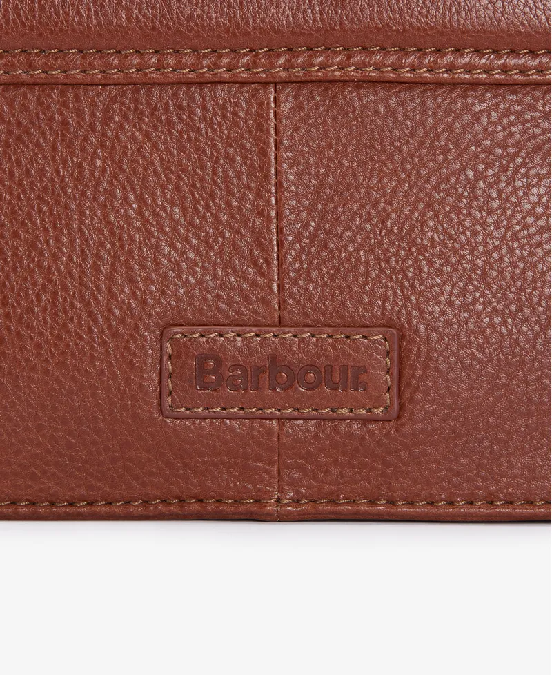 Barbour Isla Leather Cross Body Bag  Classic Brown-5
