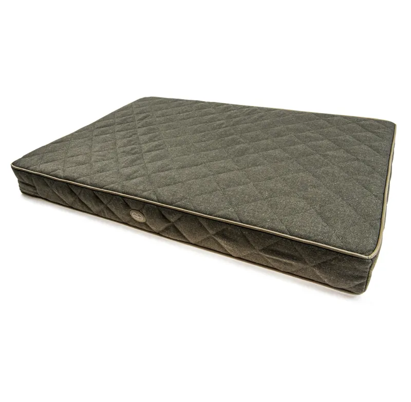 LeChameau Cushion Dog Bed Large Vert Chameau
