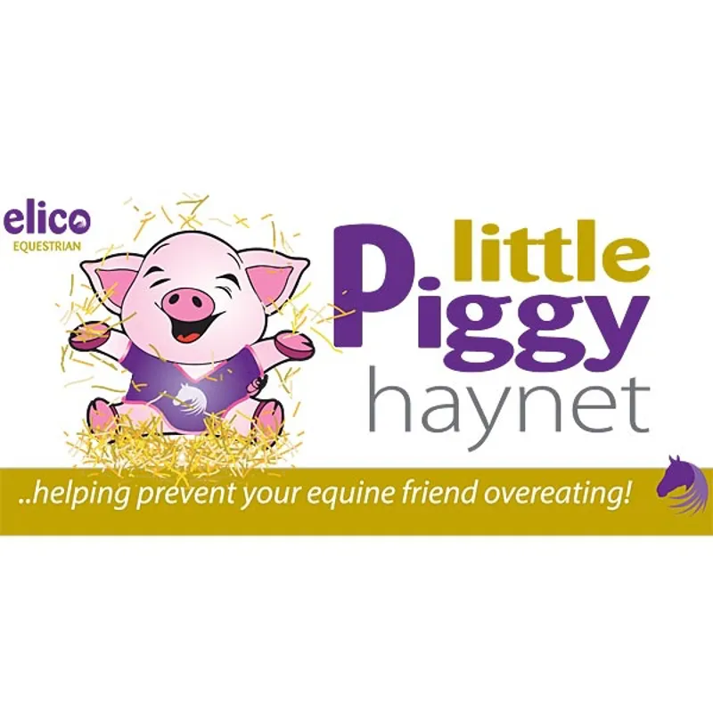 Elico Little Piggy Haynet Large Black-1