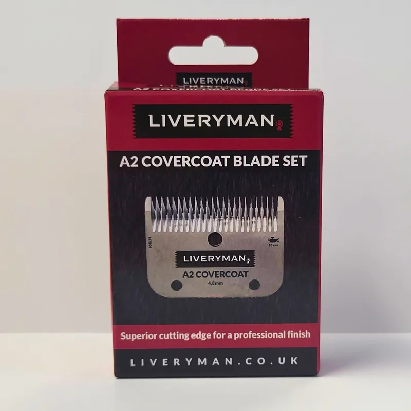 Liveryman Clipper Blade Set A2 Covercoat 4.8mm