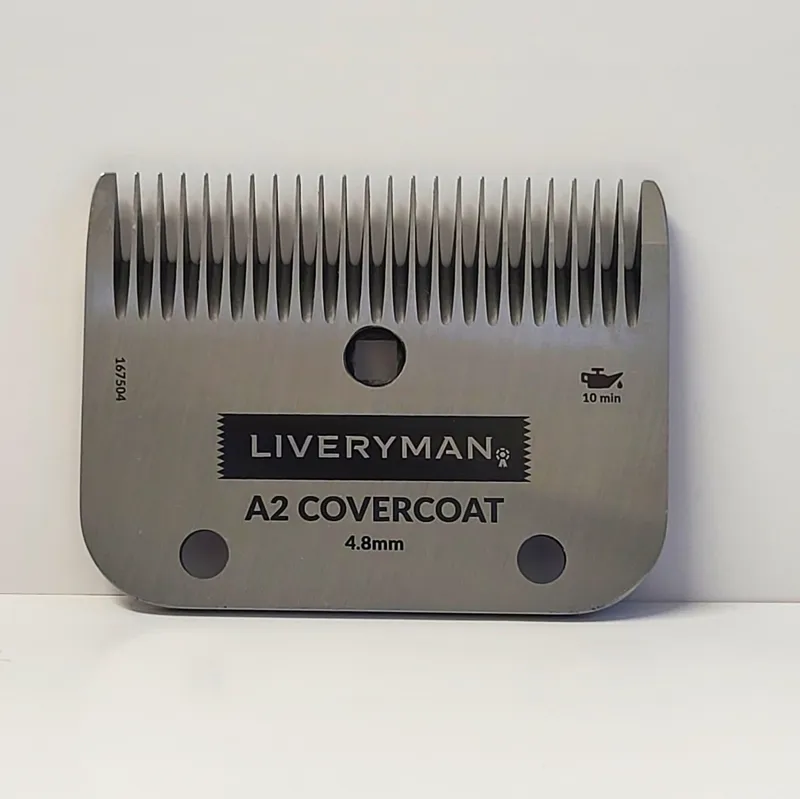 Liveryman Clipper Blade Set A2 Covercoat 4.8mm-1
