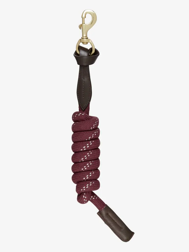LeMieux Lasso Lead Rope Burgundy 2M