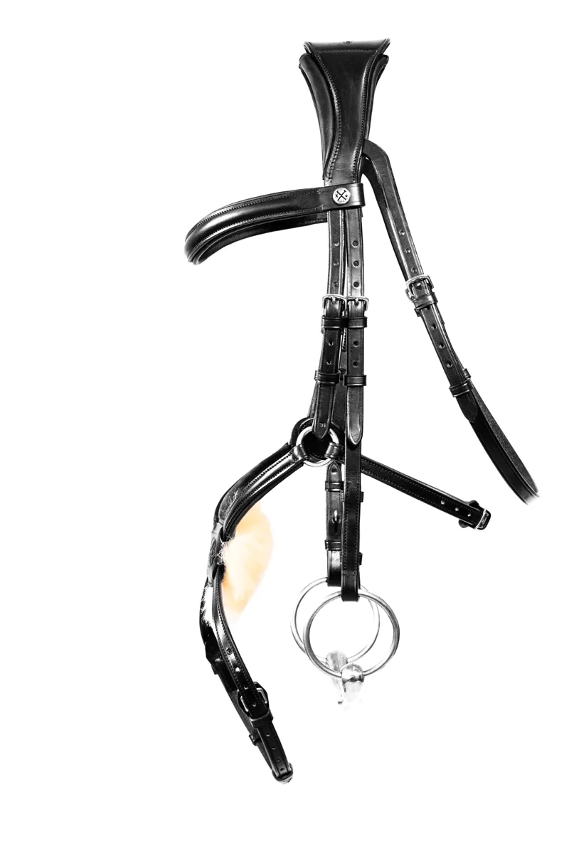 Henry James Mexican Grackle Bridle Black-3