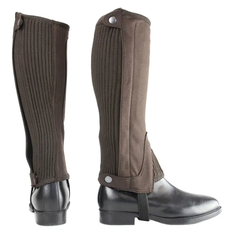 Hy Equestrian Amara Half Chaps Brown