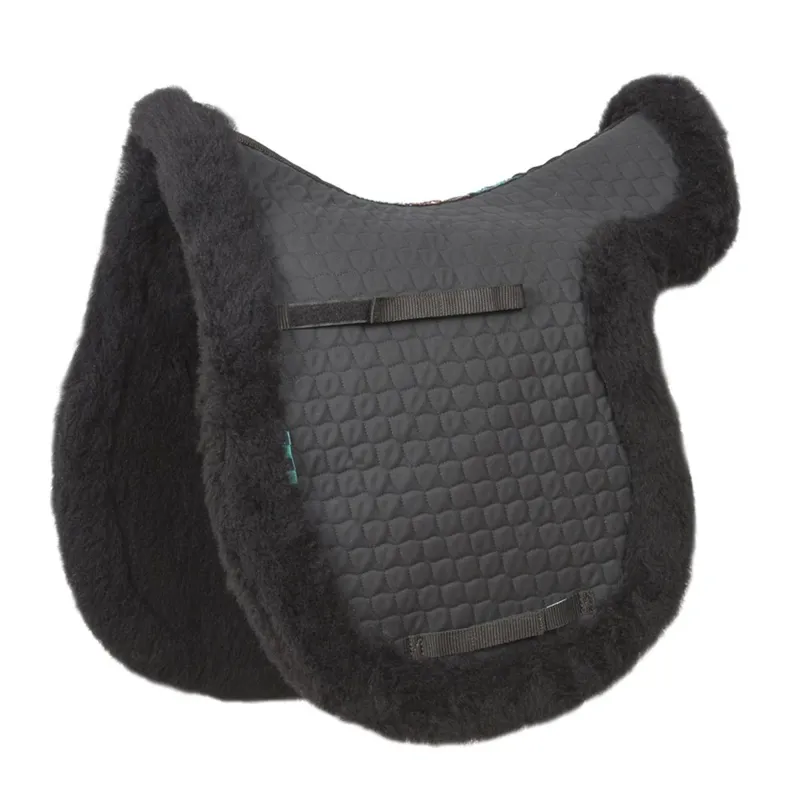 NuuMed GP High Wither Standard  Wool Numnah NM03 Black