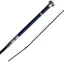 Woof Wear Harmony Resolute Dressage Whip 100cm Navy/Silver