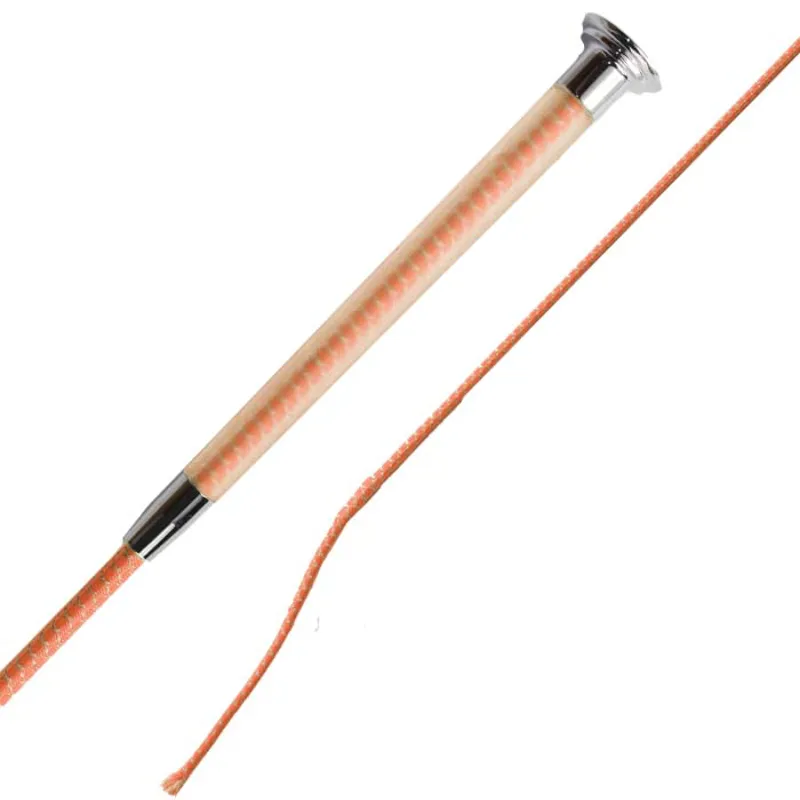 Woof Wear Hi Vis Riding Whip 100cm Hi Viz Orange