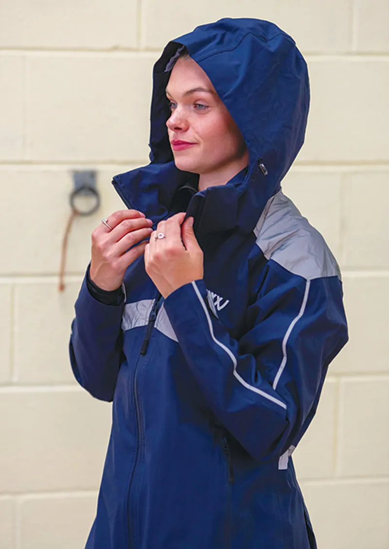 Woof Wear All Season Waterproof Riding Jacket Navy-1