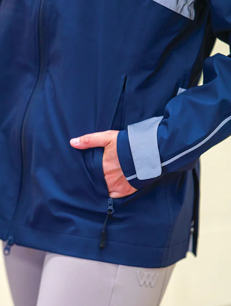 Woof Wear All Season Waterproof Riding Jacket Navy-4