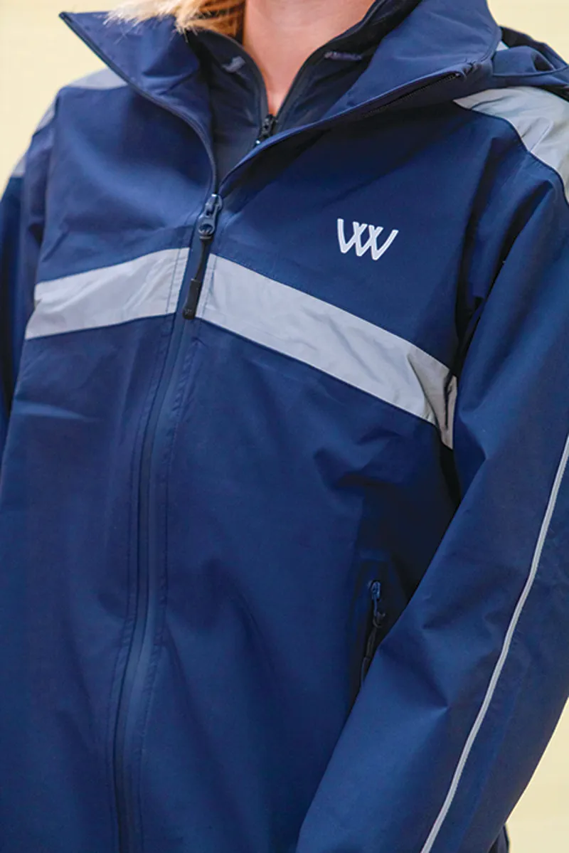 Woof Wear All Season Waterproof Riding Jacket Navy-5