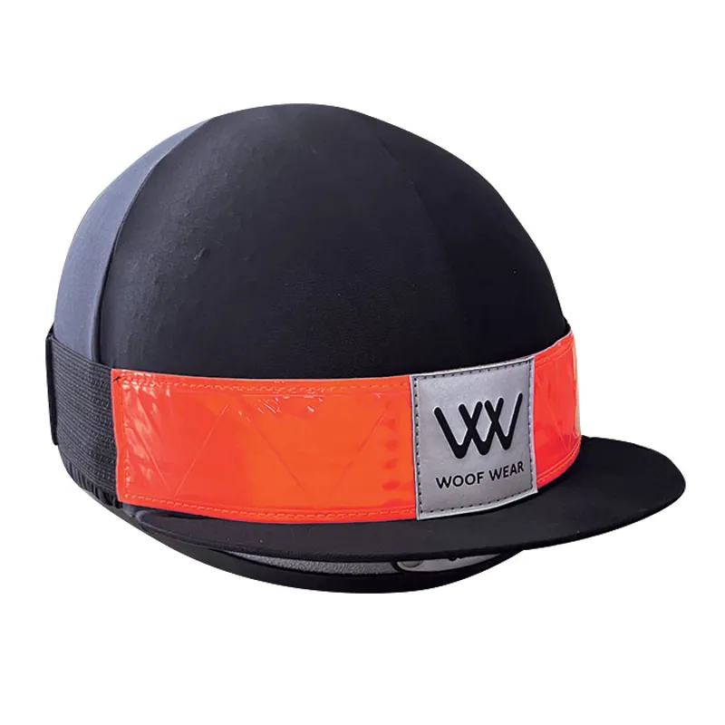 Woof Wear Hi Viz Hatband Orange One Size-1