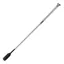 Woof Wear Gel Fusion Riding Whip 60cm Brushed Steel