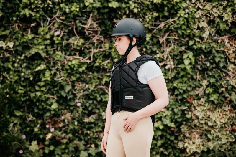 Equi-Sential Flexi Body Protector Adult Black-3