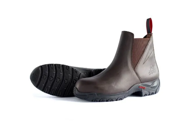 Mackey Safety Boots Brown
