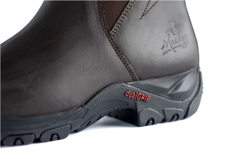 Mackey Safety Boots Brown-2