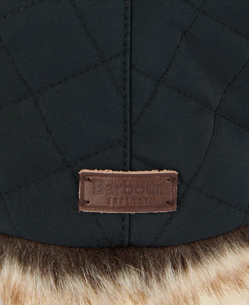 Barbour Cleadon Trapper Hat Black-2