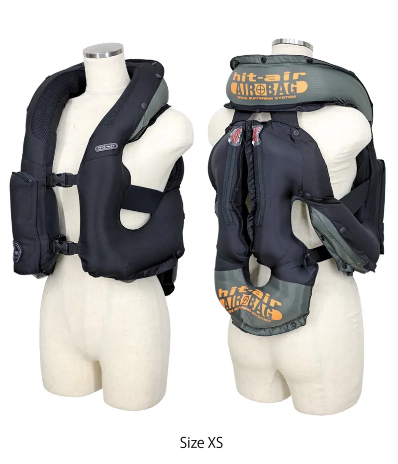 Hit-Air MLV3-H CE Certified Equestrian Airbag Vest Navy-2