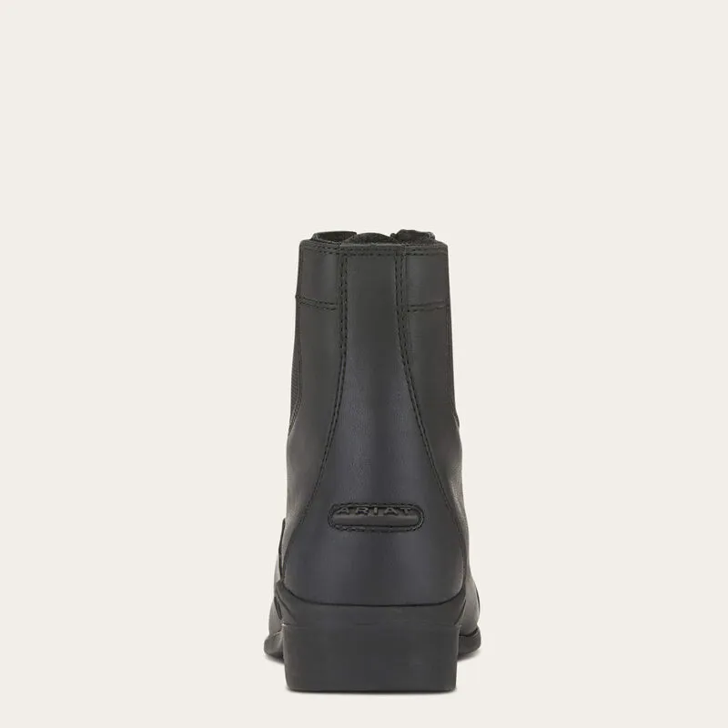 Ariat Youths Scout Zip Paddock Boot Black-1