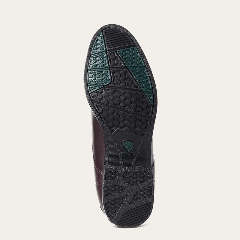 Ariat Ladies Heritage Contour 11 Field Zip Tall Boots  Wide/Short Boot Sienna-4