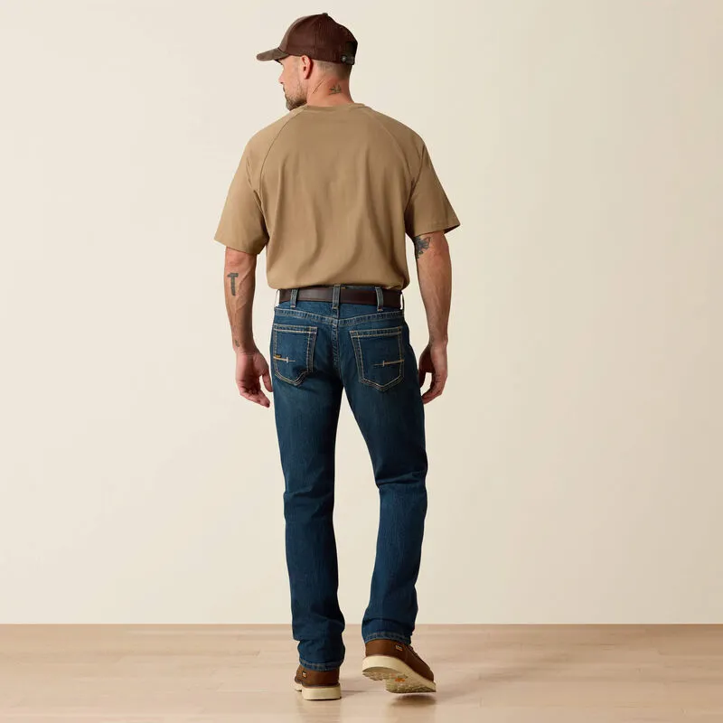 Rebar M7 Slim DuraStretch Edge Stackable Straight Leg Jean-5