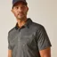 Ariat REBAR Mens Foreman Polo Charcoal Heather