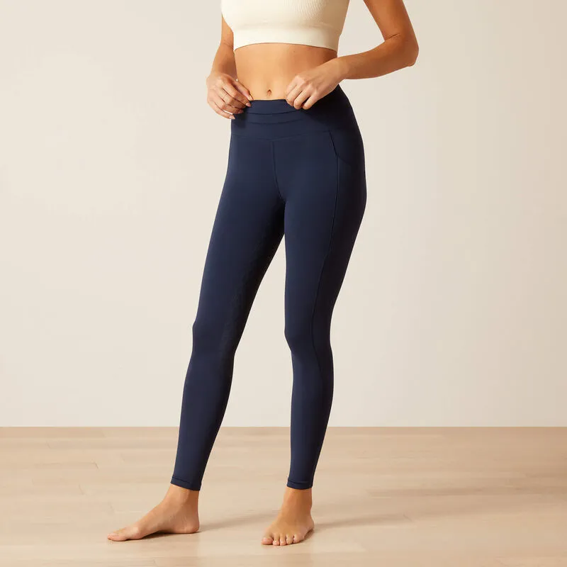 Ariat Ladies EOS 2.0 Full Seat Riding Tights Navy Eclipse-5