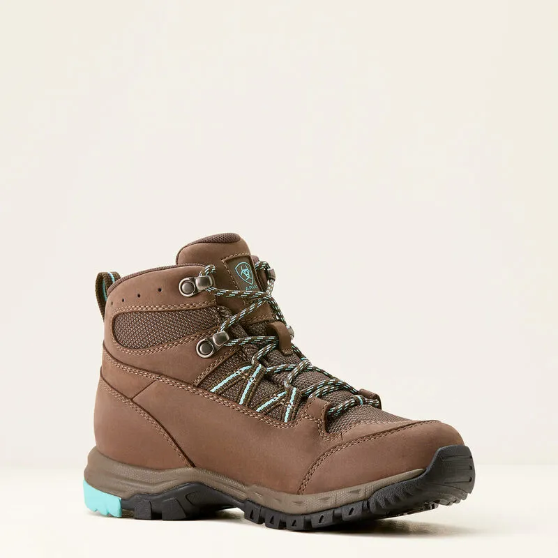 Ariat Ladies Skyline Summit H2O Waterproof Boot Bitter Brown/Aqua-5