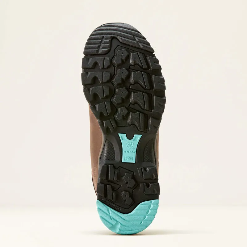 Ariat Ladies Skyline Summit H2O Waterproof Boot Bitter Brown/Aqua-6