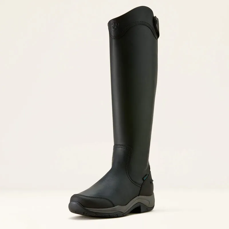 Ariat Ladies Telluride Tall Waterproof Boot Black-1